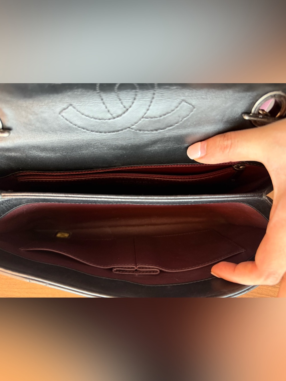 Chanel Trendy CC Shoulder Flap Bag in Black - Picture 9 of 15